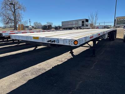 UTILITY 48x102 Combination Flatbed Trailer - Air Ride, Fixed Spread Axle
