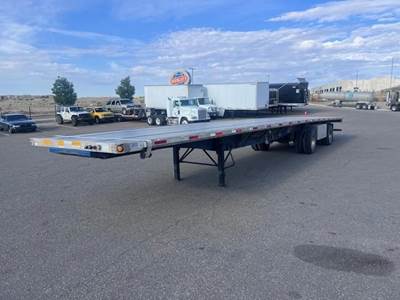 UTILITY 53x102 Combination Flatbed Trailer - Air Ride, Fixed Spread Axle
