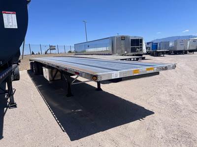 UTILITY 53x102 Combination Flatbed Trailer - Air Ride, Sliding Axle