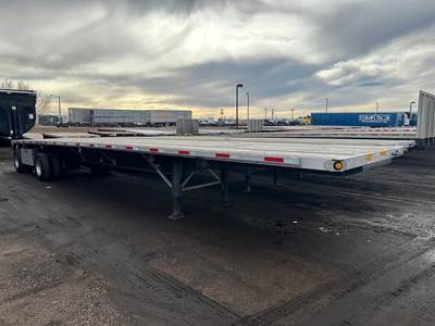 UTILITY 48x102 Combination Flatbed Trailer - Air Ride, Fixed Spread Axle