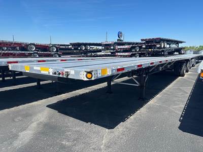 UTILITY 48x102 Combination Flatbed Trailer - Air Ride, Fixed Spread Axle