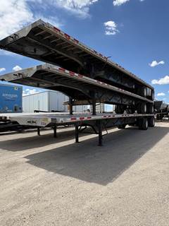 Wabash 48x102 Combination Flatbed Trailer - Air Ride, Fixed Spread Axle