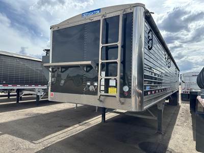 Stoughton 42x96 Combination Hopper / Grain Trailer - Air Ride, Fixed Axle