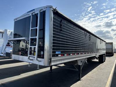 Stoughton 42x96 Combination Hopper / Grain Trailer - Air Ride, Fixed Axle