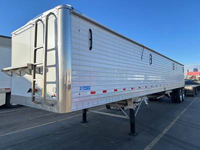 Stoughton GRAIN TRAILER W AG HOPPERS, AIR RIDE, 74" SIDES, W Hopper / Grain Trailer