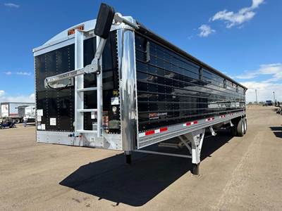 Timpte SUPER HOPPER W 72" SIDES, BLACK PANELS, AG HOPPER, Hopper / Grain Trailer
