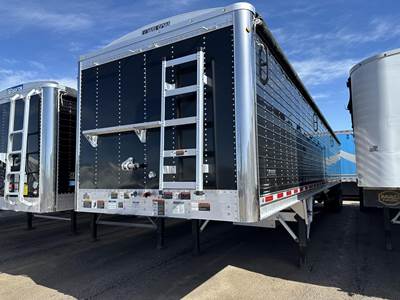 WILSON 42x96 Combination Hopper / Grain Trailer - Air Ride, Fixed Axle