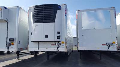 UTILITY 3000R W LIFETIME CAL LEGAL CARRIER 7700 Reefer Trailer