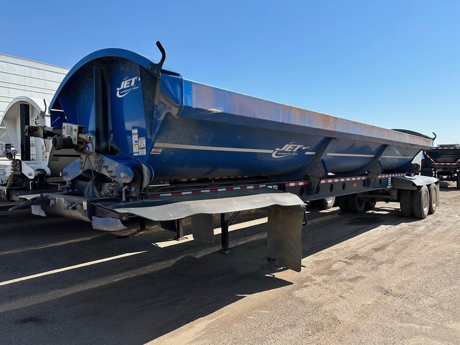 JET 2019 JET SIDE DUMP, AIR RIDE, ELECTRIC ROLLOVER TA Side Dump