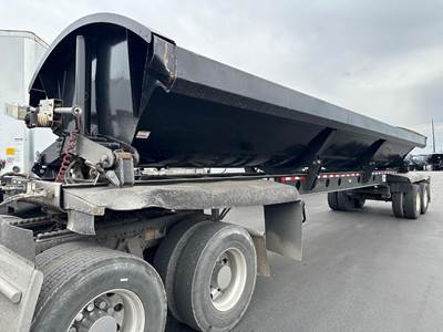 JET 40' AIR RIDE JET SIDE DUMP, ELECTRIC ROLLOVER TARP Tandem Axle Steel Side Dump Trailer - Air Ride, Fixed Axle