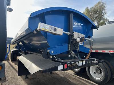 JET 40' AIR RIDE SIDE DUMP, 2-WAY VALVE, ELECTRIC TARP Tandem Axle Steel Side Dump Trailer - Air Ride, Fixed Axle