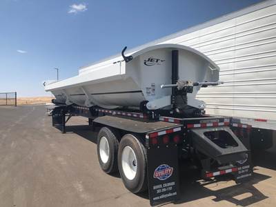 JET JET 40' AIR RIDE SIDE DUMP, SMOOTHEST DUMP CYCLE I Tandem Axle Steel Side Dump Trailer - Air Ride, Fixed Axle