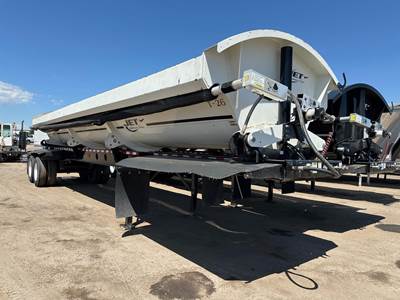 JET LATE MODEL JET SIDE DUMP, AIR RIDE, ELECTRIC TARP, Side Dump Trailer