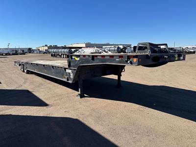 Trail-Eze 40TON HYDRAULIC TAIL, AIR RIDE, WINCH, UPPER DECK Traveling Axle Trailer