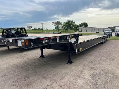 Trail-Eze 48x102 Tandem Axle Steel Traveling Axle Trailer - Air Ride, Fixed Axle