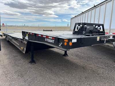 Trail-Eze 48x102 Tandem Axle Steel Traveling Axle Trailer - Air Ride, Fixed Axle