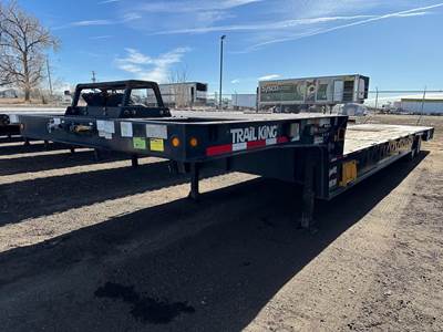 Trail King TRAIL KING TK80HT HYDRAULIC TAIL, AIR RIDE Traveling Axle Trailer