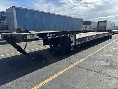 XL Specialized 40 TON SLIDE AXLE RECOVERY TRAILER, AIR RIDE, WINC Traveling Axle Trailer