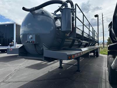 Dragon 130 BBL VAC TANK, AIR RIDE Vacuum Tank Trailer