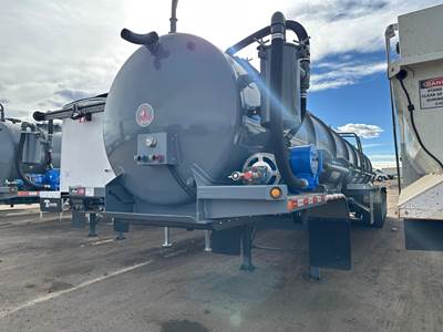 Dragon 165 BBL NON-CODE VAC TANK, FRUITLAND PUMP, TRI AXL Vacuum Tank Trailer