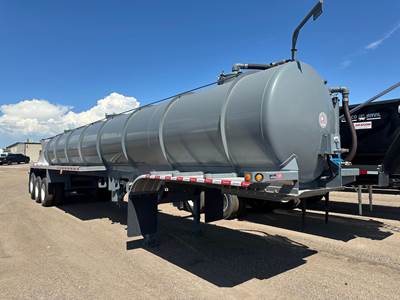 Dragon 165 BBL VACUUM WATER TANK, TRI AXLE, AIR RIDE W RE Vacuum Tank Trailer