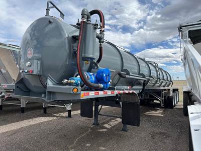 Dragon TRI AXLE AIR RIDE 165 BBL NON-CODE VAC TANK, FRUIT Vacuum Tank Trailer