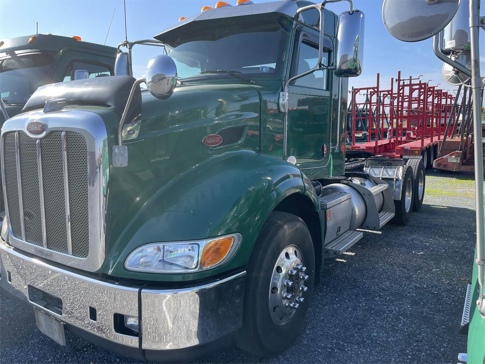 2014 Peterbilt 386 Day Cab Truck Paccar 505HP, 18 Speed Manual For Sale, 501,000 Miles Rigby