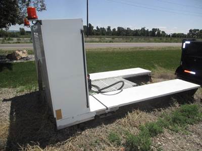 Aluminum Headache Rack w/ 2 Storage Compartments, Fenders  Deck Plate Built In,