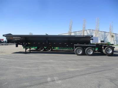 Side Dump Industries Steel Side Dump Trailer - Air Ride