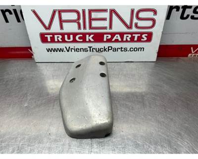 Used Peterbilt Left Polished Mirror Cover-Clamp, Part # R22-6026-001