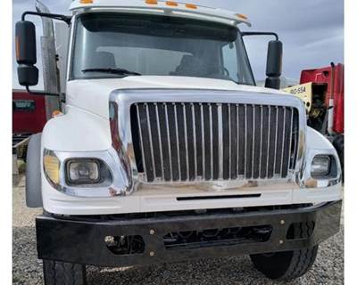 Chrome Grille Assembly with Bug Screen, Fits 2002-2007 International 7300-7600, Part # 3579745C92