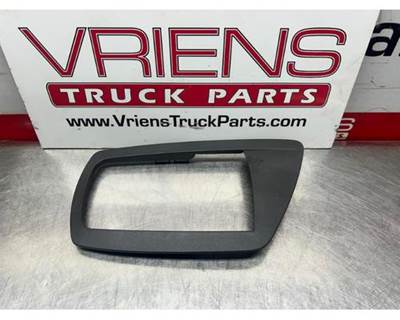 Used Kenworth Right Gray Inside Door Handle Release Bezel, Part # S18-1018R