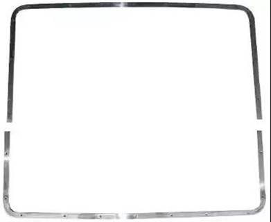 PETERBILT 357 GRILLE BEZEL SET ALUMINUM 