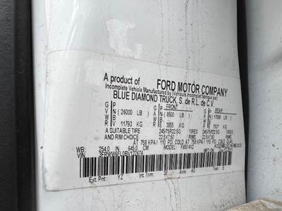 Ford F650 SUPER CREWZER Truck