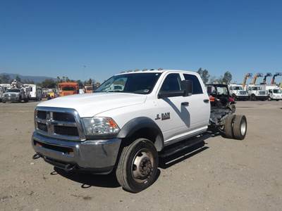 2018 Dodge Ram 5500 Cabin Chasis Truck