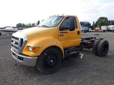 2009 Ford F-650 11' S/A Cab And Chassis
