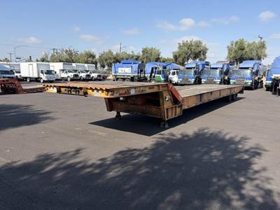 1992 Dakota LP35T46 Hydraulic Step Deck Trailer