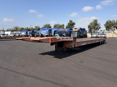 2000 Landoll 660 Tilt Deck Equipment Trailer