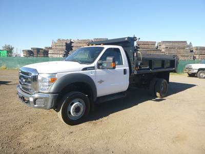 2016 Ford F-550 Dump Truck