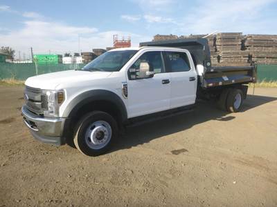 2018 Ford F-550 Dump Truck