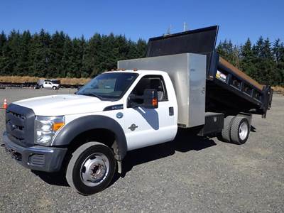2014 Ford F-550 12' Dump Truck