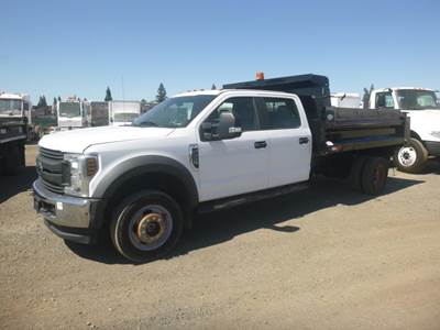2018 Ford F550 Crew Cab Dump Truck
