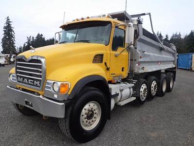 2007 Mack CV713 Granite 5-Axle Dump Truck