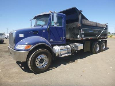 2015 Peterbilt PB348 T/A Dump Truck