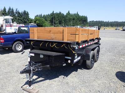 2025 Sure-Trac ST6210D 10' T/A Dump Trailer