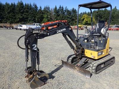 2022 John Deere 17G Hydraulic Excavator