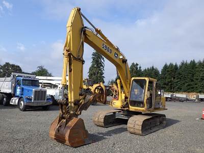1996 John Deere 590D Hydraulic Excavator