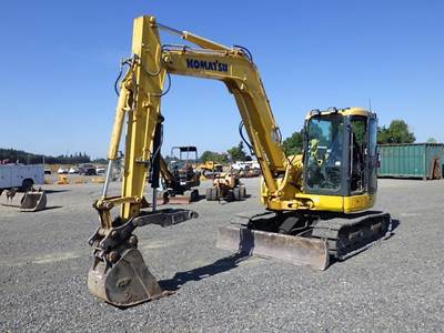 Komatsu PC88MR-10 Hydraulic Excavator
