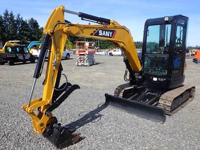 2022 Sany SY35U Hydraulic Excavator