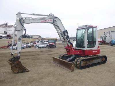 2012 Takeuchi TB180FR Excavator